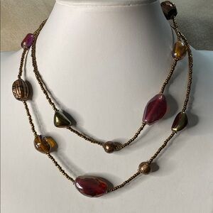 5 for $15 glass Beaded Necklace